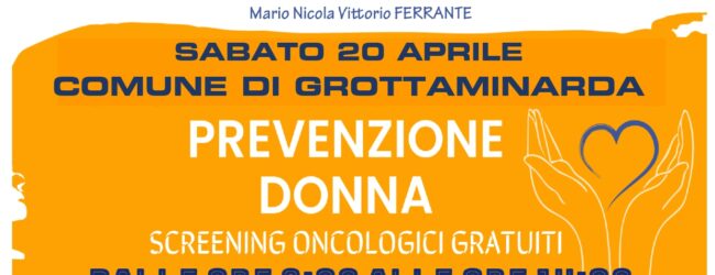 Screening oncologici, i camper dell’Asl sabato a Grottaminarda e domenica a Carife