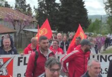 Flumeri| Sciopero alla IIA, mancano i politici ma c’è il vescovo di Ariano Melillo. Martedì sit-in al MiMit