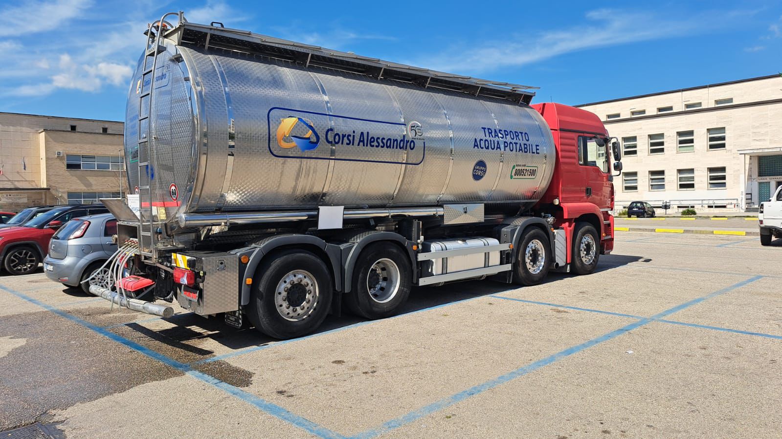 Interruzione idrica nel Sannio, posizionate le autobotti