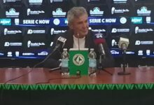 Avellino-Benevento, Auteri: “Partita decisa da un episodio. Grande prestazione, non sono preoccupato”