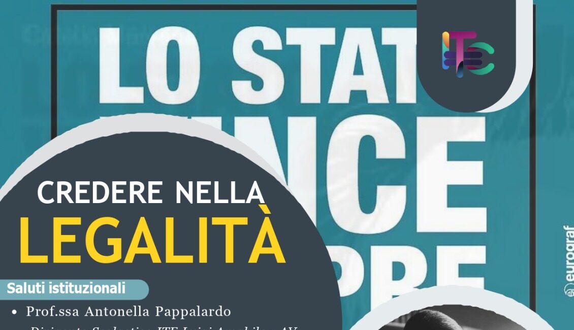 “Credere nella legalità”: Catello Maresca all’Ite Amabile di Avellino