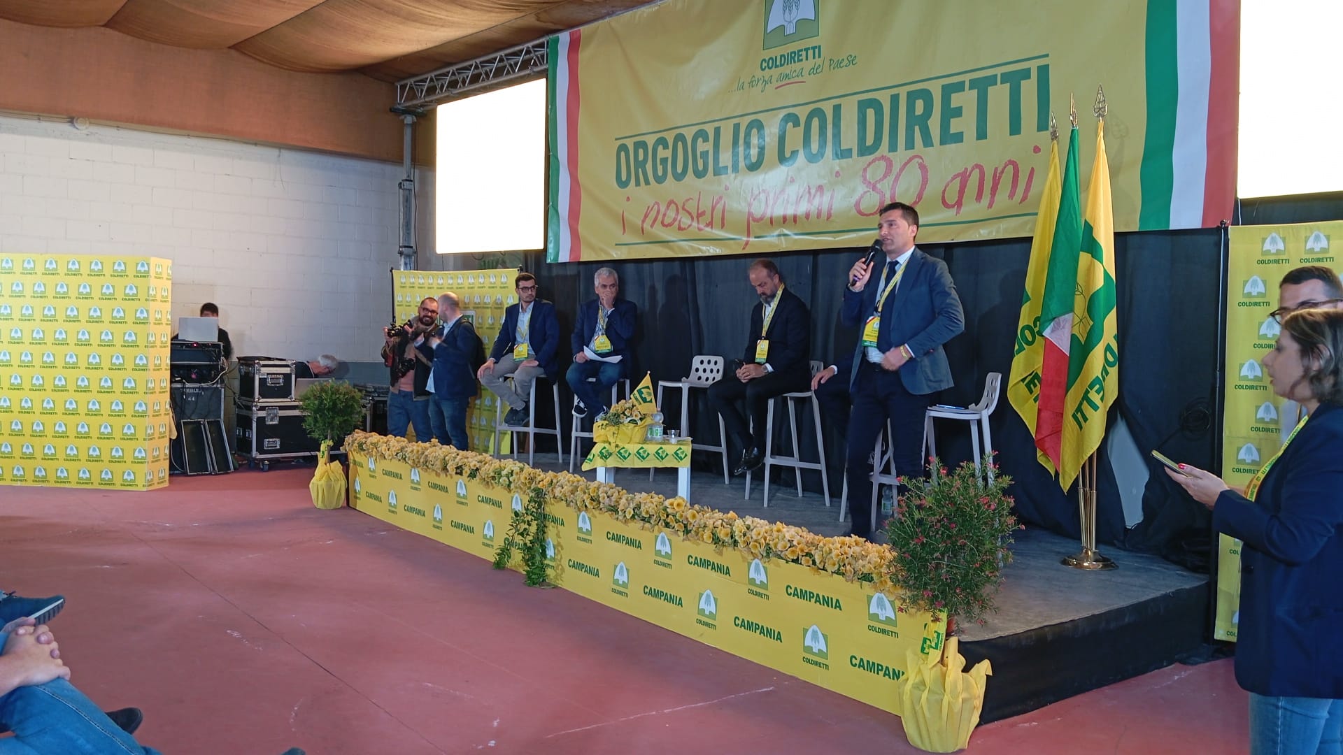 Ottanta candeline per la Coldiretti: assemblea partecipata alla Cecas di Benevento