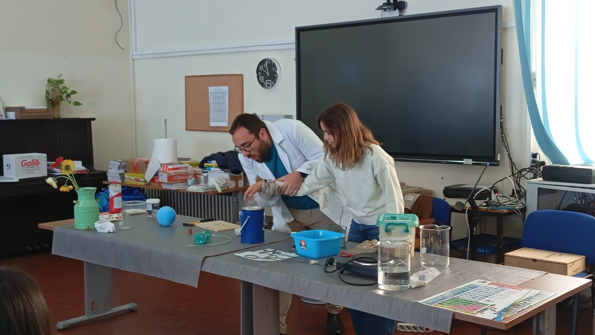 A lezione di fisica e teatro con ‘Le Muse di Archimede’