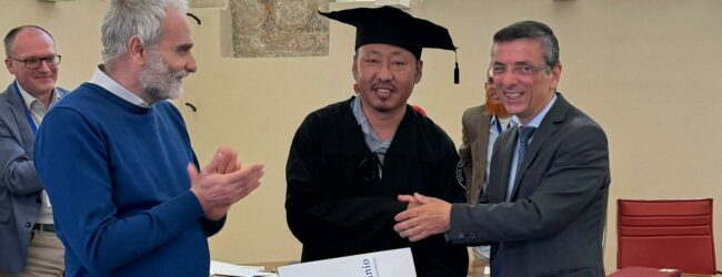 Unisannio, speciale graduation day per il professore Karma Tempa dal Bhutan