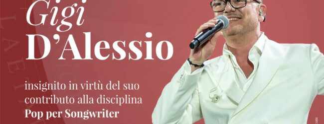 Cerimonia per la Laurea ad Honorem a Gigi d’Alessio: dalle 10 di lunedi si potranno ritirare i biglietti gratuiti