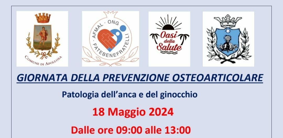 Il camper dell’Oasi della Salute Afmal ad Apollosa: giornata di prevenzione osteoarticolare