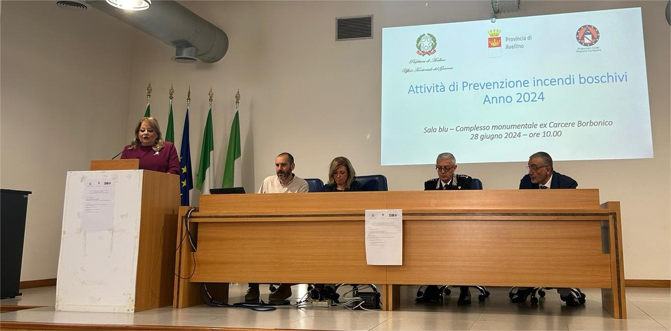 Avellino| Si organizza il servizio antincendio boschivo, il prefetto Riflesso: serve l’impegno di tutti