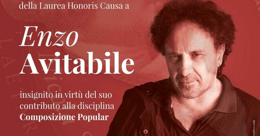 Cerimonia di conferimento Laurea Honoris Causa a Enzo Avitabile: dal 7 giugno si ritirano i biglietti
