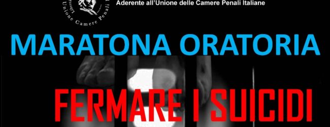 ‘Maratona Oratoria’, dinanzi al Tribunale il gazebo “Fermare i suicidi in carcere”