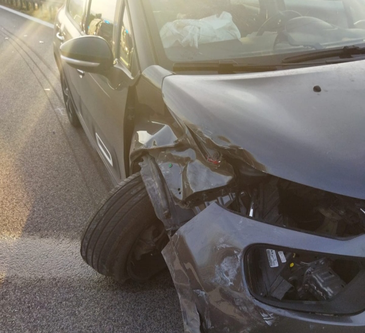 Incidente sulla tangenziale allo svincolo per Pietrelcina