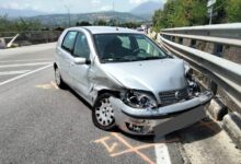 Scontro tra due auto a Benevento, 78enne in codice rosso