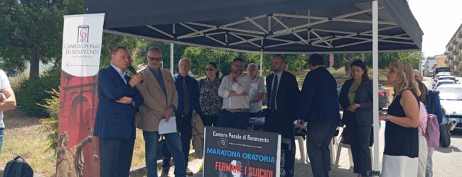 Suicidi in carcere, ”Maratona Oratoria” dinanzi al Tribunale di Benevento