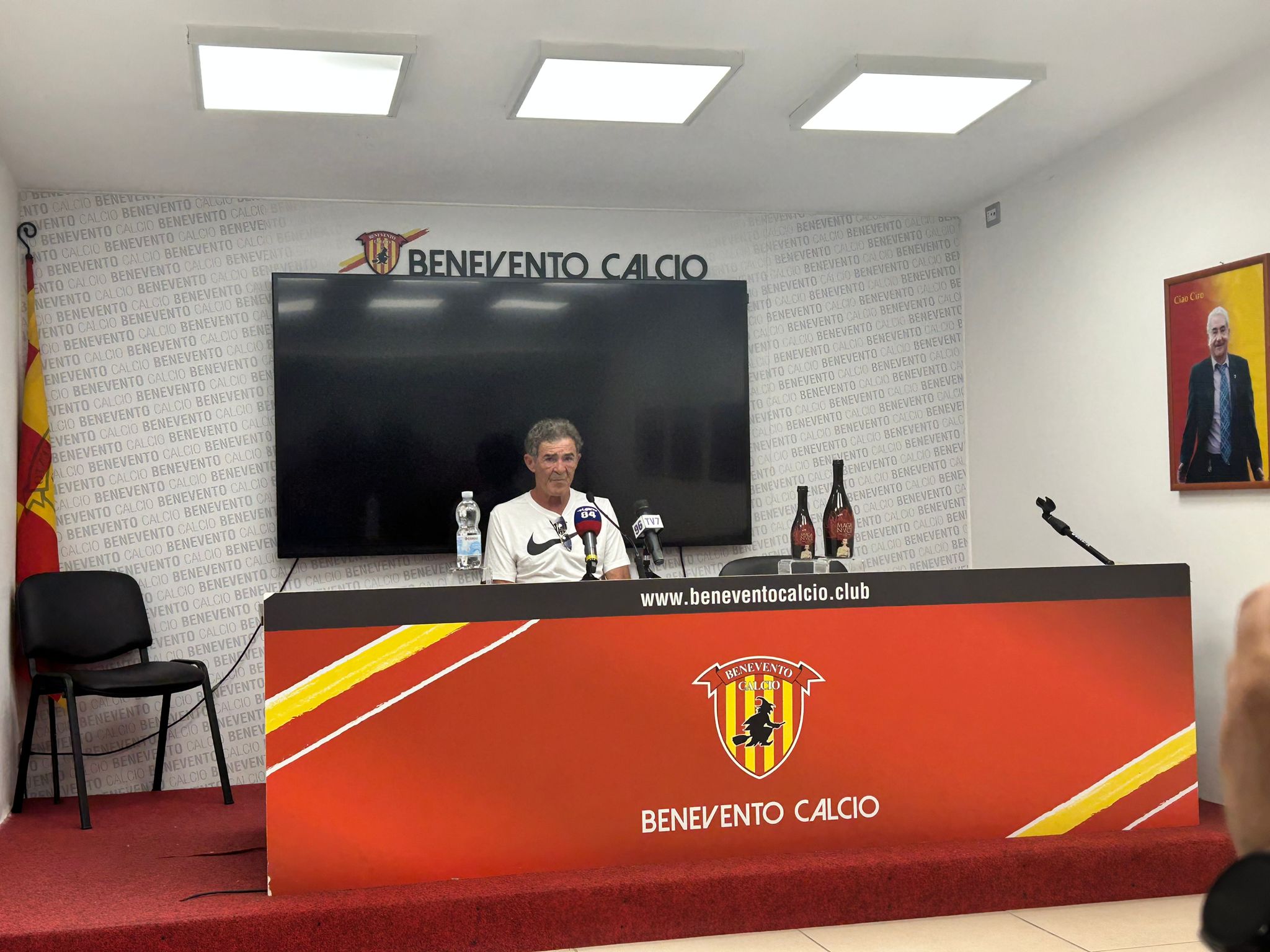 Benevento, Auteri: “Potenza squadra di qualità. Abbiamo intrapreso un percorso, sappiamo come migliorarci”