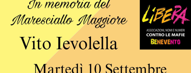 L’Associazione Libera di Benevento celebra con un doppio appuntamento la memoria di Vito Ievolella, vittima delle mafie