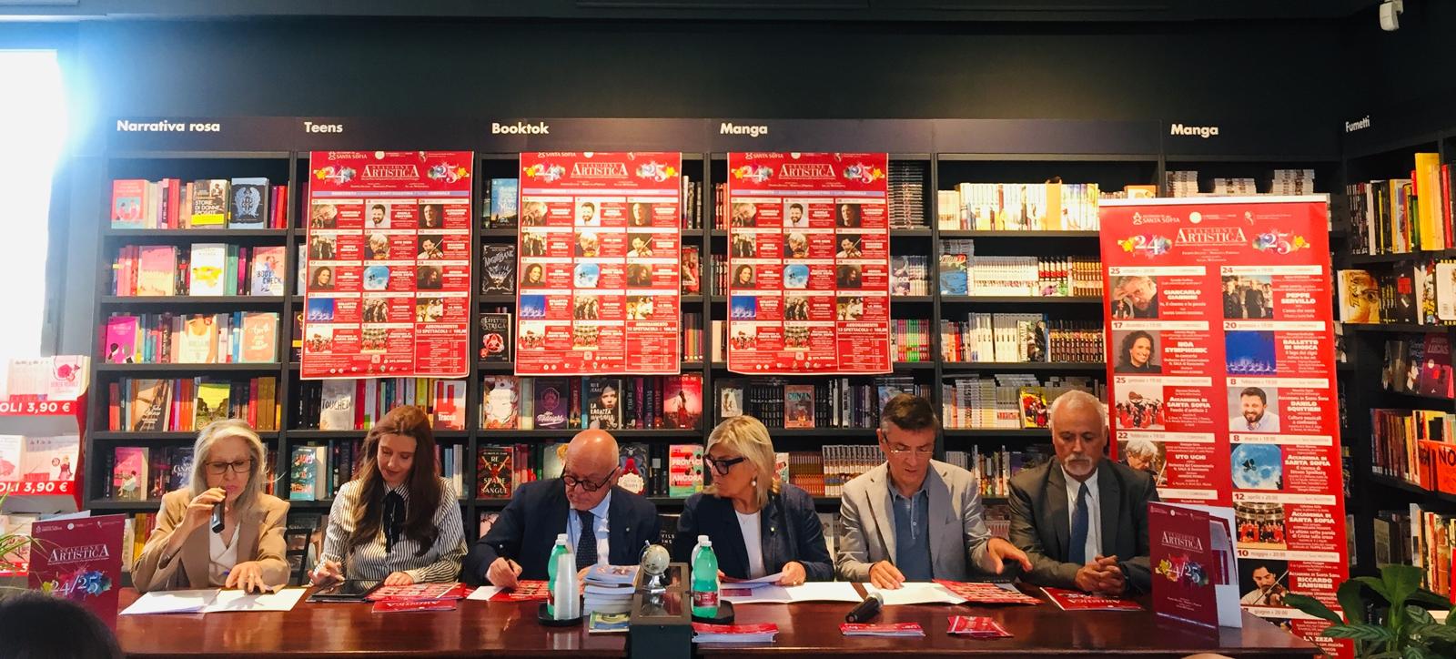 Presentata la Stagione artistica 2024-25 dell’Accademia di Santa Sofia