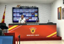 Benevento, Auteri: “Dobbiamo essere più continui in trasferta. Abbiamo ampi margini di miglioramento”