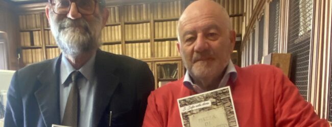 Luigi Razzano incontra a Roma il vice-direttore del Museo del Risorgimento italiano Marco Pizzo