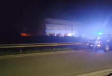 Montesarchio: a fuoco deposito di mobili