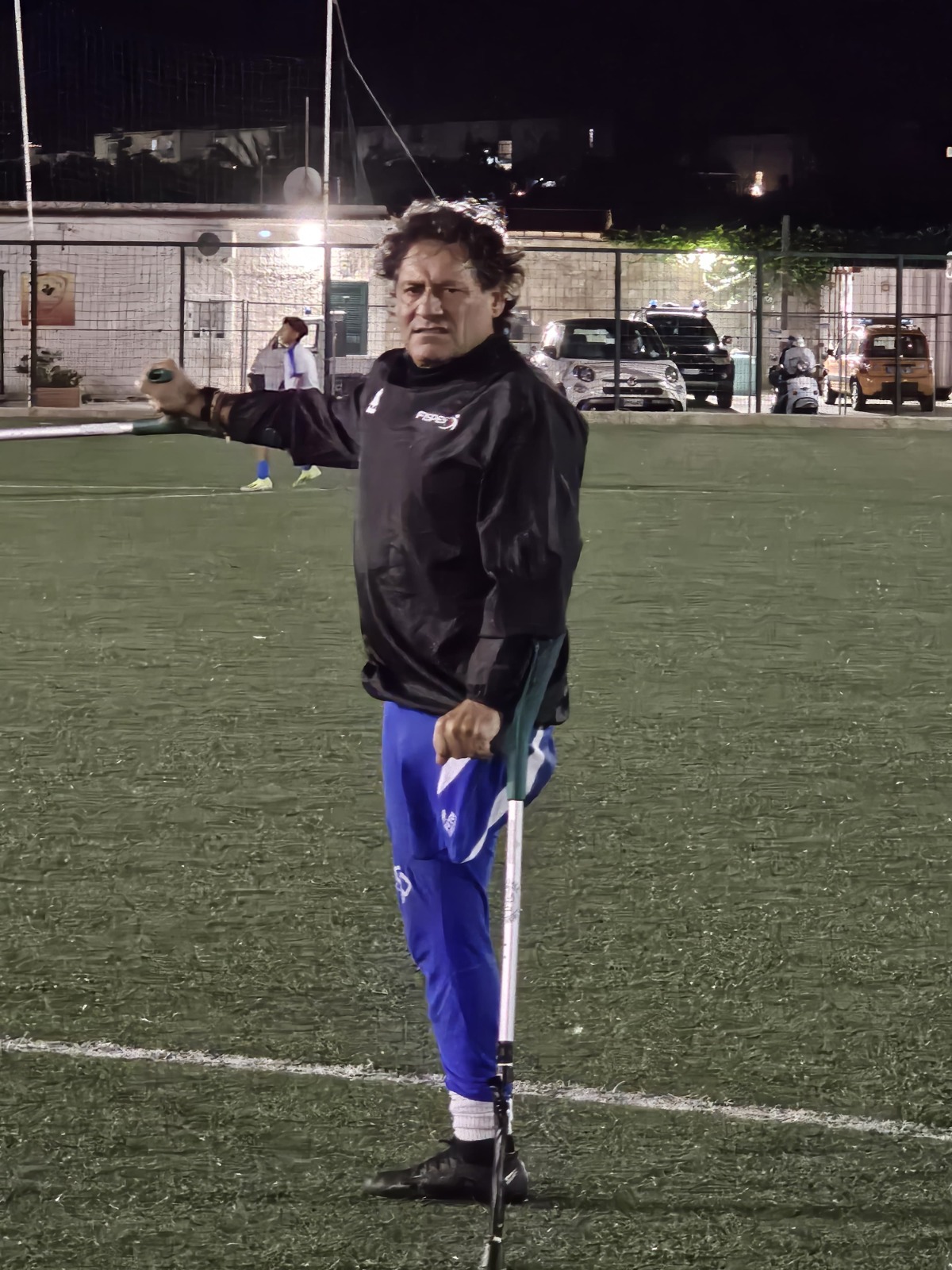 Il campione paralimpico e Mister Gianni Sasso