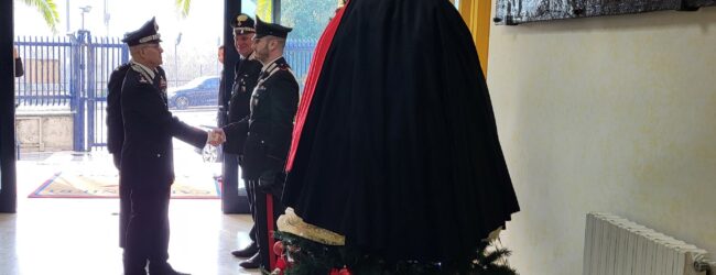 Il Comandante della Legione Carabinieri Campania, Generale di Divisione Canio Giuseppe La Gala, in visita ad Avellino