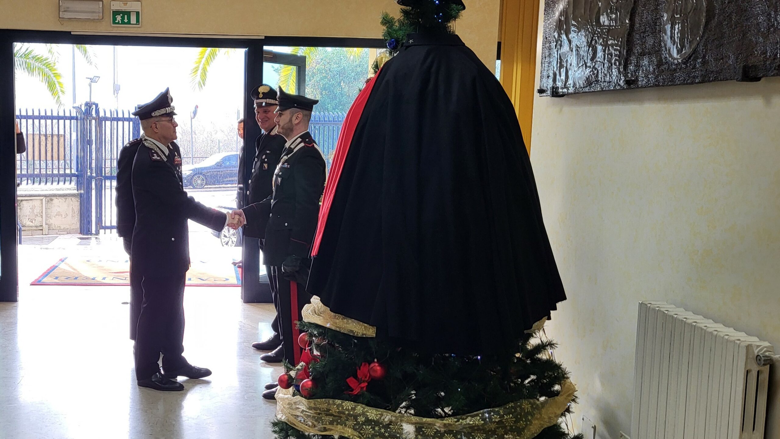 Il Comandante della Legione Carabinieri Campania, Generale di Divisione Canio Giuseppe La Gala, in visita ad Avellino