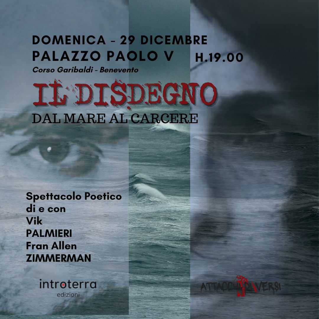 “Il disdegno”: doppio appuntamento di poesia e denuncia sociale tra Paolisi e Benevento