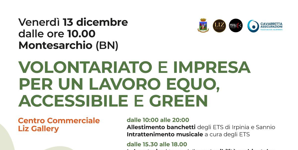 A Montesarchio l’evento con le associazioni di Sannio e Irpinia
