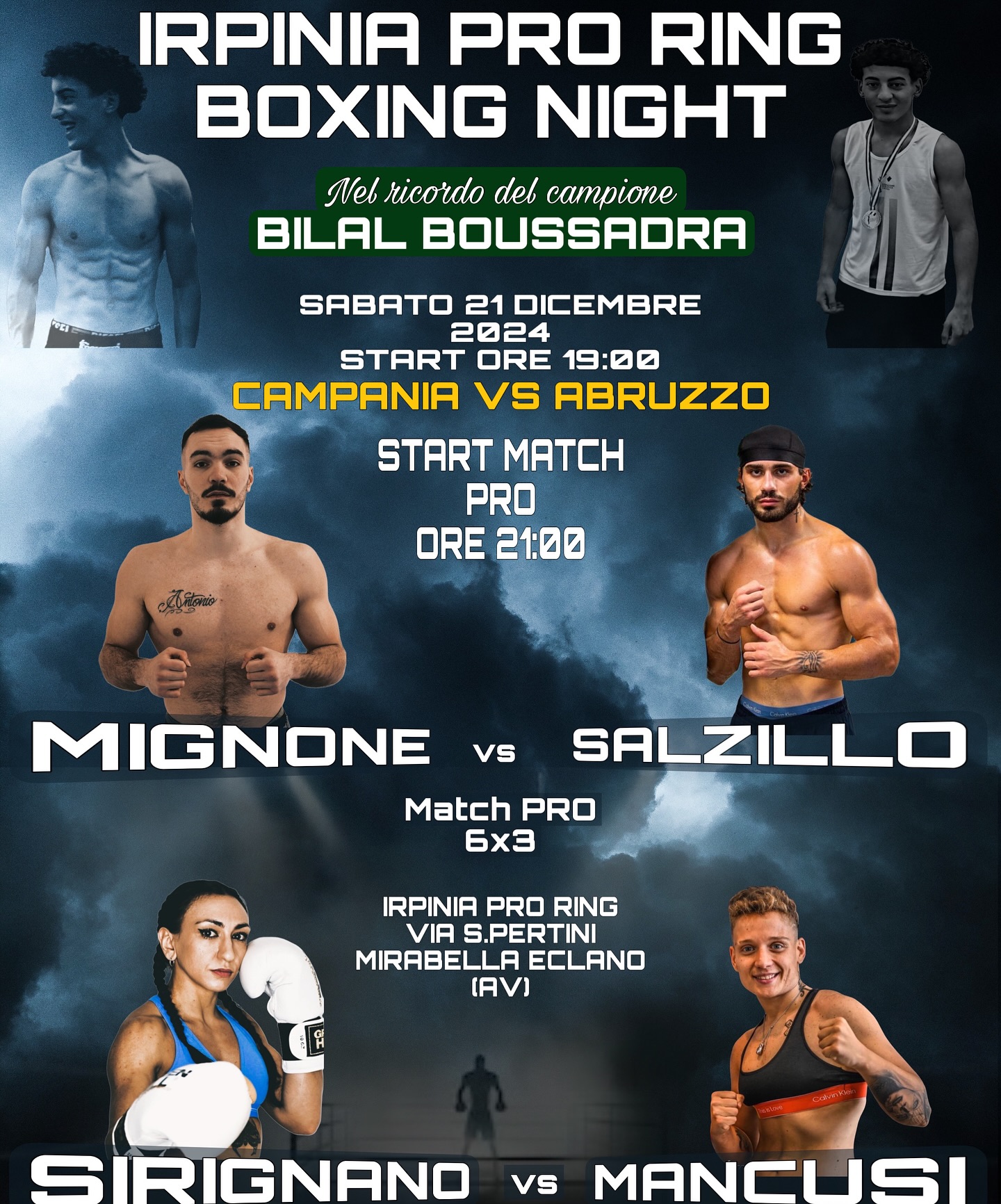 locandina boxing night