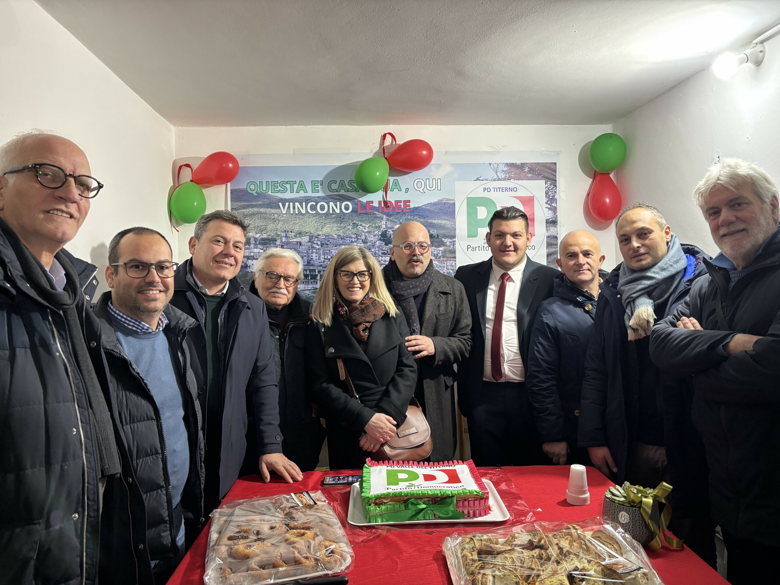PD Titerno,inaugurata sede di Cusano Mutri