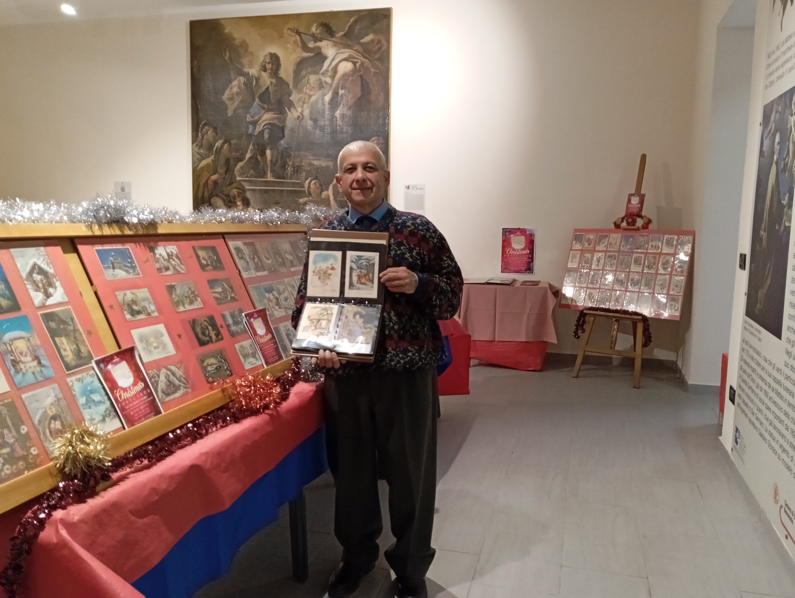 Guardia Sanframondi: ottimo risultato della mostra “Gli Auguri di un Tempo” : un viaggio nel passato attraverso le Cartoline Natalizie