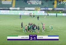 Al Partenio Lombardi l’Avellino torna a vincere: 2-1 contro la Cavese