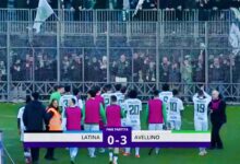 Tris dell’Avellino a Latina: i Lupi salgono a 43 punti in classifica