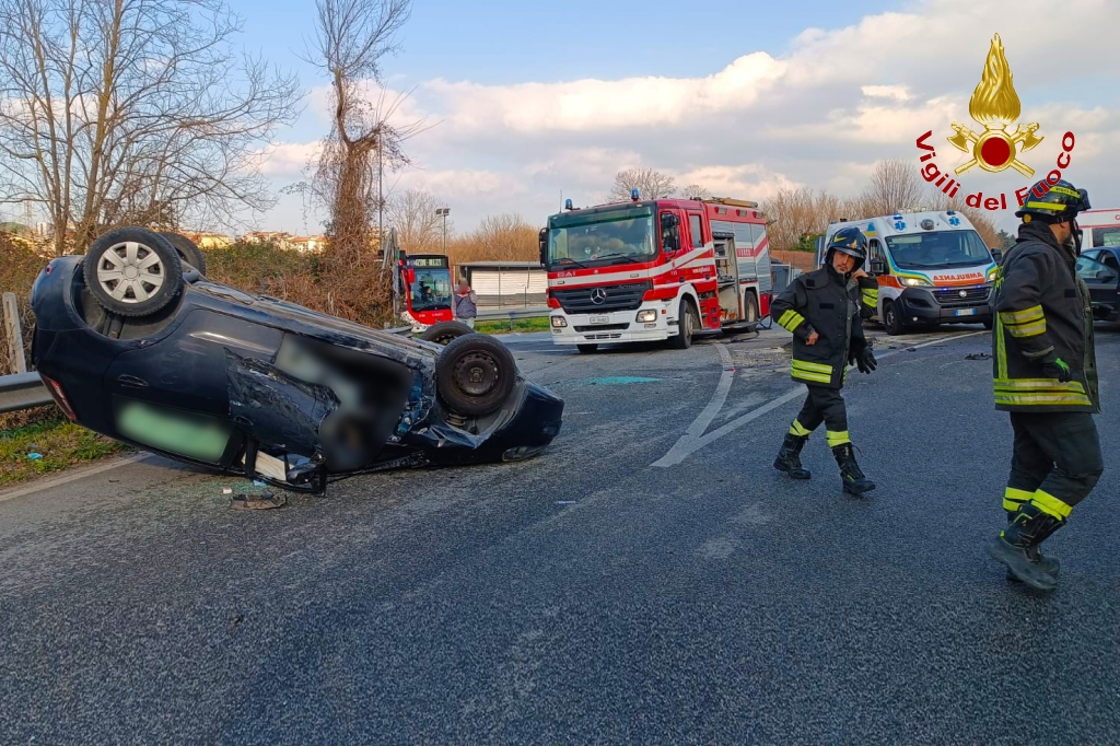 Incidente strada da San Tommaso a Variante