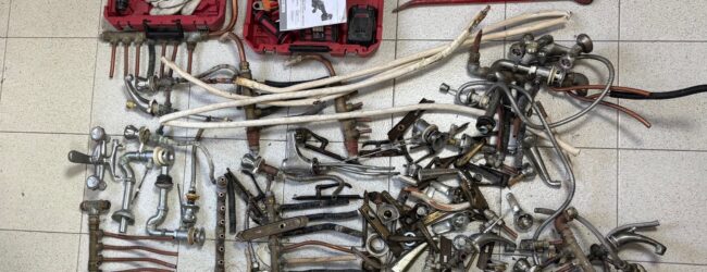 Rubano rame e ottone dalla dismessa caserma Forestale: 2 uomini fermati a San Salvatore Telesino