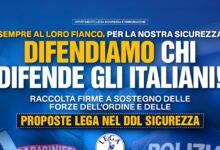 Lega: Gazebo per le forze dell’ordine anche nel Sannio. Sabato il Coordinatore regionale Zinzi a Sant’Agata de’ Goti