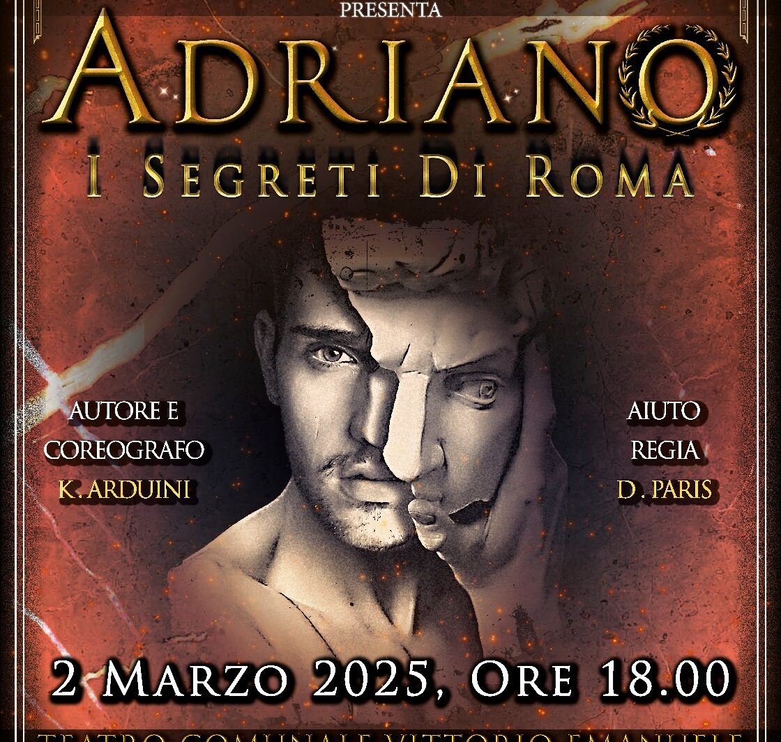 A Benevento arriva lo spettacolo ”Adriano: L’Imperatore tra Arte e Storia”
