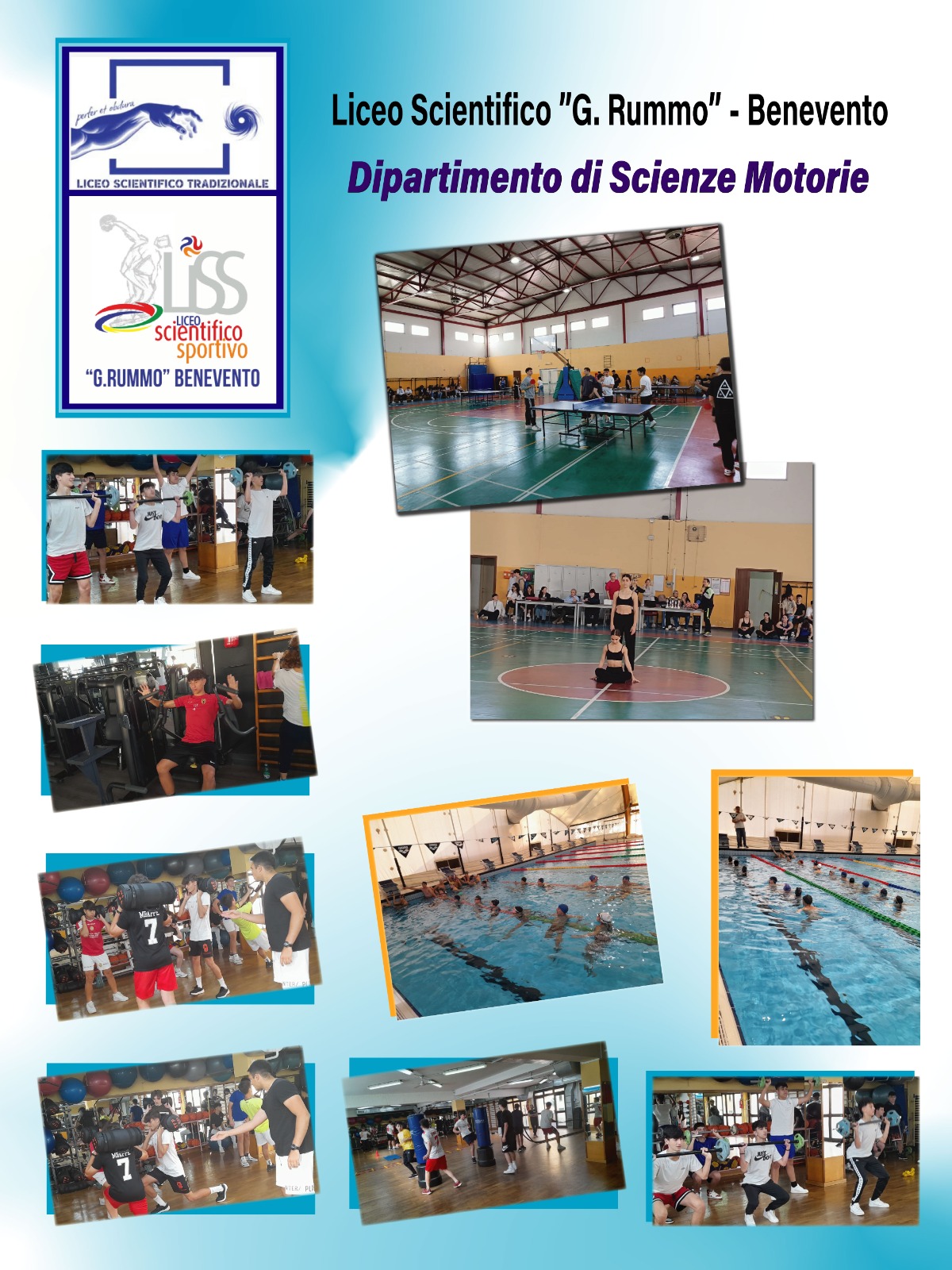 Siglata Convezione tra Liceo Scientifico Statale G. Rummo Dipartimento di Scienze Motorie -Università degli Studi del Sannio di Benevento – Facoltà di Scienze Motorie