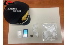 Pietrelcina,colpo dei Carabinieri al ”drug market”