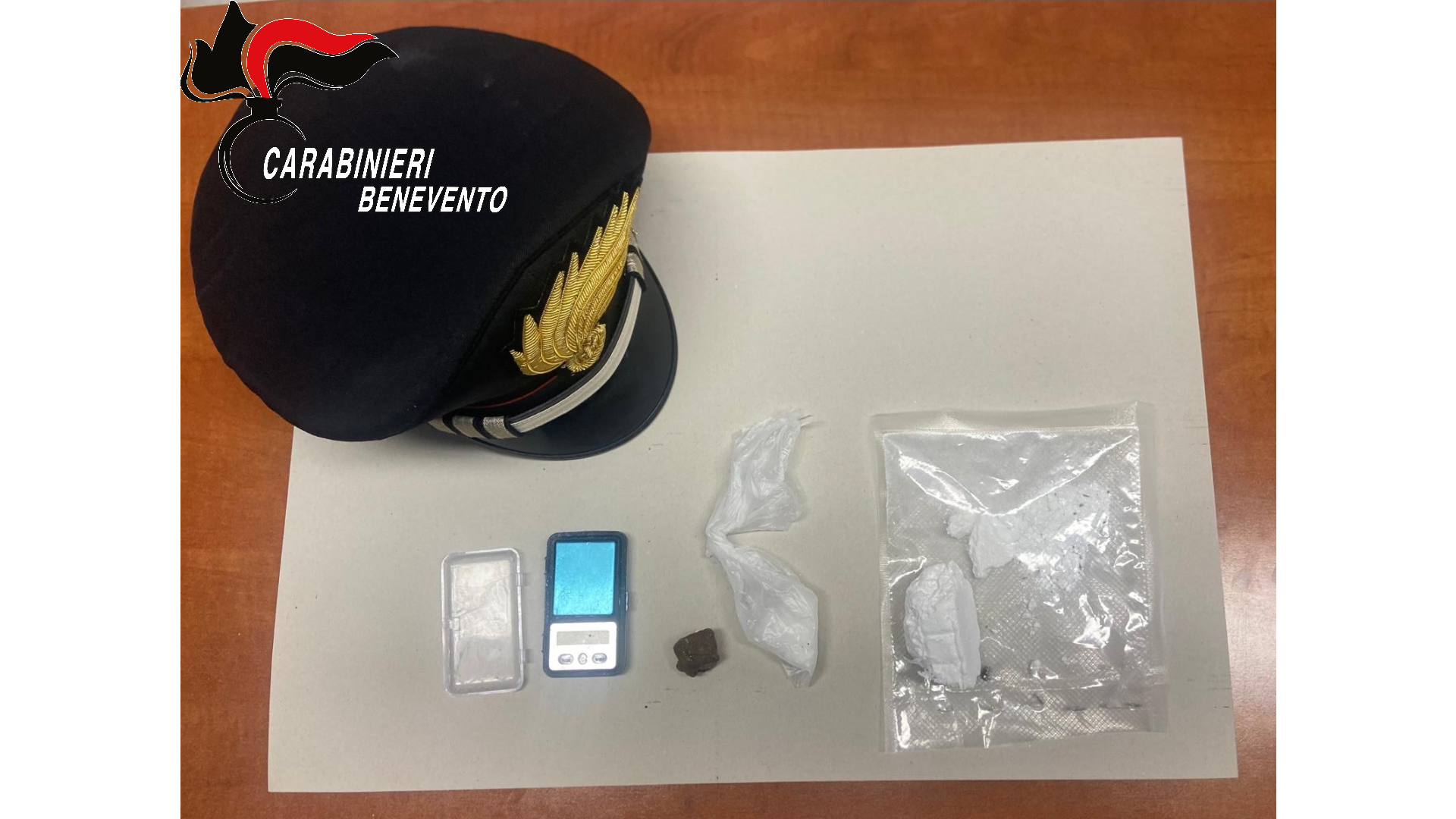 Pietrelcina,colpo dei Carabinieri al ”drug market”