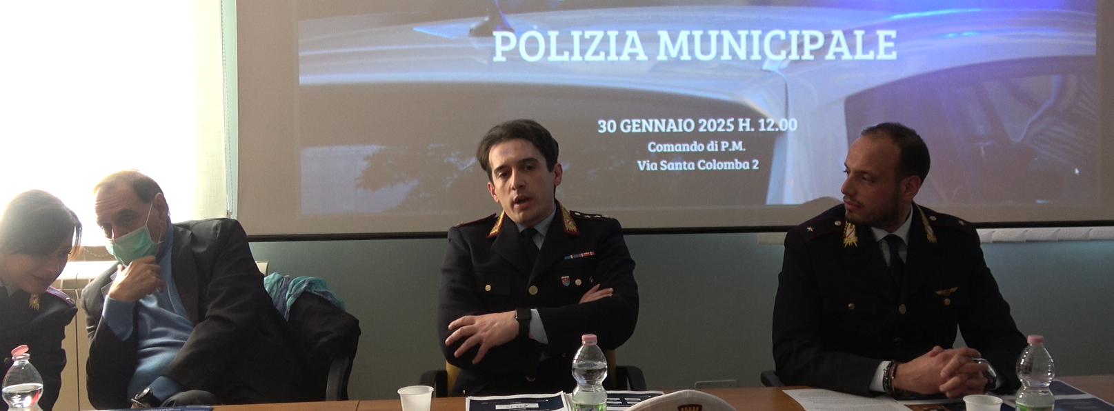 Polizia Municipale di Benevento, questa mattina la conferenza stampa sulle attività del 2024