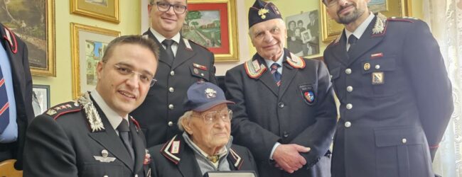 Festa a Montemiletto: 101 Candeline per il Carabiniere Pietro Sordillo, gli auguri del Comandante Generale dell’Arma