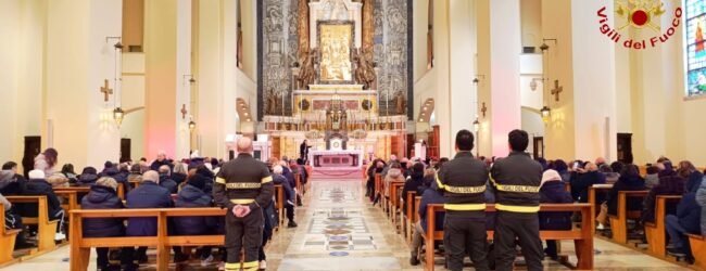 Montevergine, festa della Candelora: migliaia di fedeli al Santuario, presente anche il Comando dei Vigili del Fuoco di Avellino