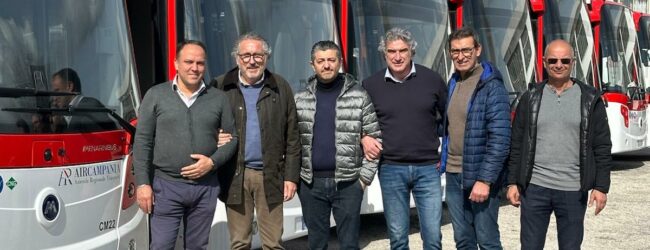 AIR Campania amplia la flotta con 27 nuovi autobus