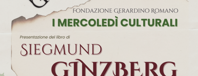 Conversazione con Siegmund Ginzberg: Presentazione del libro “Macellerie. Guerre atroci e paci ambigue”