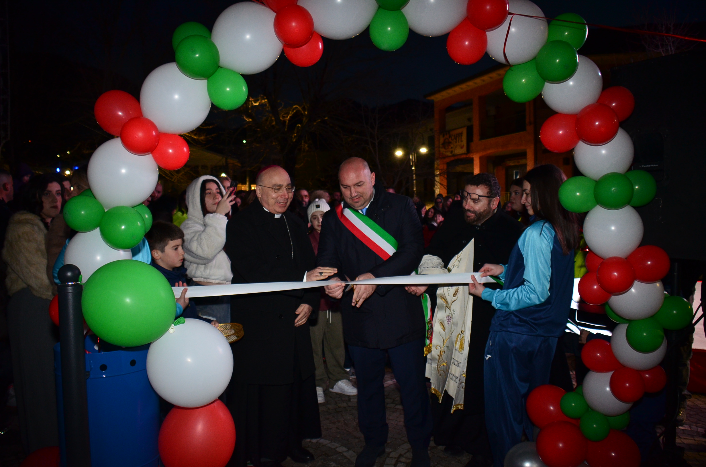 Limatola, inaugurati nuovi campetti e area verde attrezzata