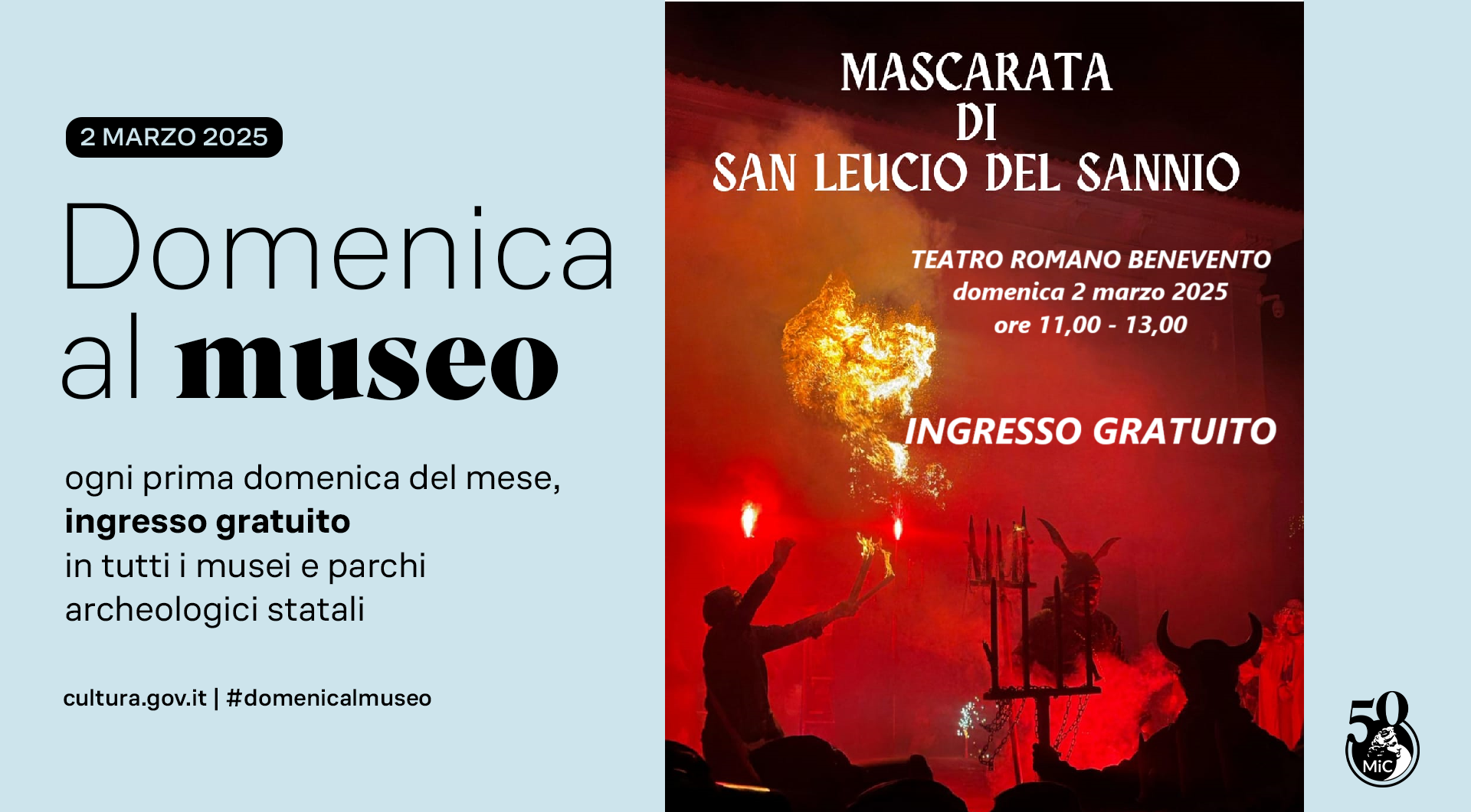 Domenica al Museo, al Teatro Romano la ”Mascarata Sanleuciana”