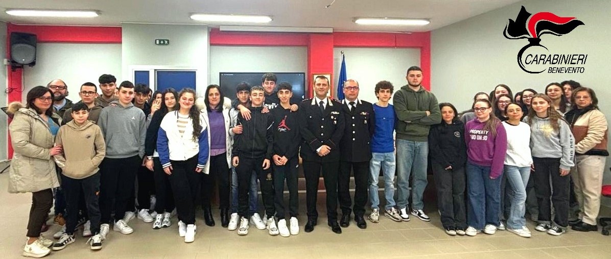 A Circello scuola di legalità con i Carabinieri