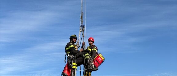 Salza Irpina,giovane 24enne soccorso dai Vigili del Fuoco