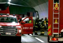 Sicurezza stradale: esercitazione interforze nella galleria di Scampitella sulla A16