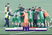 Avellino-Crotone 2-1: Patierno decisivo, i Lupi salgono a 49 punti